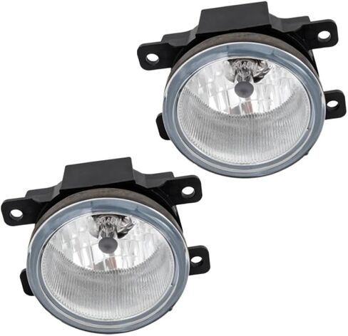 For Jeep Compass 2022 2023 2024 Fog Light Assembly Driver OR Passenger Side | Single Piece | Front | Latitude/Latitude Lux/Limited/Trailhawk/Red Sport | Replacement For CH2592165 | 68507288AA in Saudi Arabia