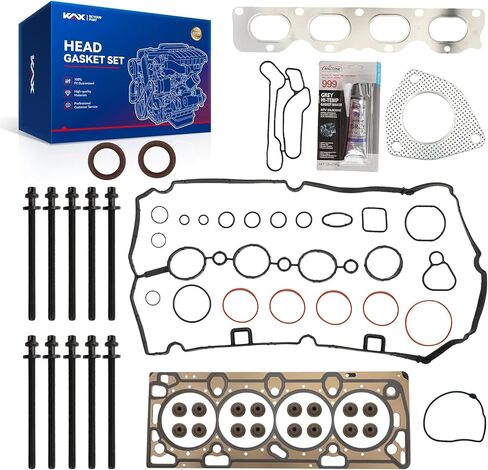 KAX HS26540PT-1 Head Gasket Kit/Set with Bolt Compatible with 2013-2016 Buick Encore 1.4L 2011-2016 Chevrolet Cruze 1.4L 2012-2016 Chevrolet Sonic 1.4L 2013-2016 Chevrolet Trax 1.4L in Kuwait