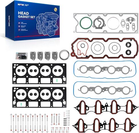 KAX HS26540PT-1 Head Gasket Kit/Set with Bolt Compatible with 2013-2016 Buick Encore 1.4L 2011-2016 Chevrolet Cruze 1.4L 2012-2016 Chevrolet Sonic 1.4L 2013-2016 Chevrolet Trax 1.4L in Saudi Arabia