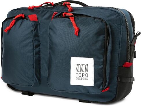 Topo Designs Global Briefcase - Bold Daily Carry Bag, Commuting Travel Pack with Oversized Zips, Signature Denver Style (Eco-Friendly/Black) in Saudi Arabia