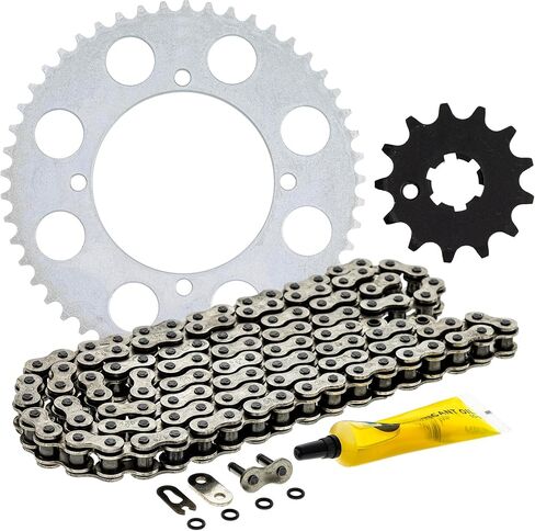 كومبو سلسلة ضرس Drive Niche لـ Kawasaki KX80 Front 13 REAN 49 TOUND 420VM-X X-Ring 118 Links in Saudi Arabia