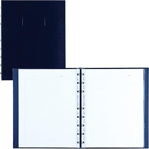 Blueline EcoLogix 100% Recycled NotePro Notebook, Black, 11 x 8.5 inches, 200 Pages (A10200E.BLK) in Saudi Arabia