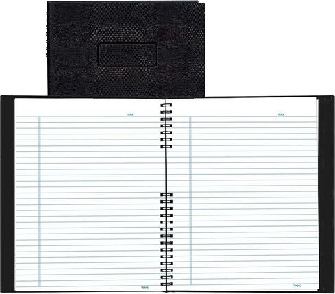 Blueline EcoLogix 100% Recycled NotePro Notebook, Black, 11 x 8.5 inches, 200 Pages (A10200E.BLK) in Saudi Arabia