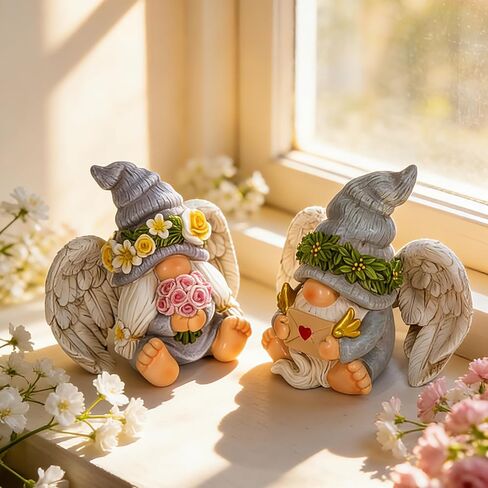 3pcs عيد ميلاد سعيد جنوم ، Gnome Gnome Decortics Party Gnomes Cake Toppers لمهرجان الذكرى وديكور المنزل القزم القزم المصنوع يدويًا الهدايا للنساء (الكعك) in Saudi Arabia