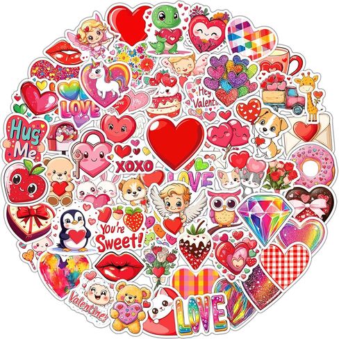 200PCS Stickers for Kids, Waterproof Mixed Cute Animal Vinyl Scrapbook Stickers for Water Bottle, Book, Laptop, Goodie Bags Stuffers Kids Party Favors, Aesthetic Classroom Supplies Must Haves in Kuwait