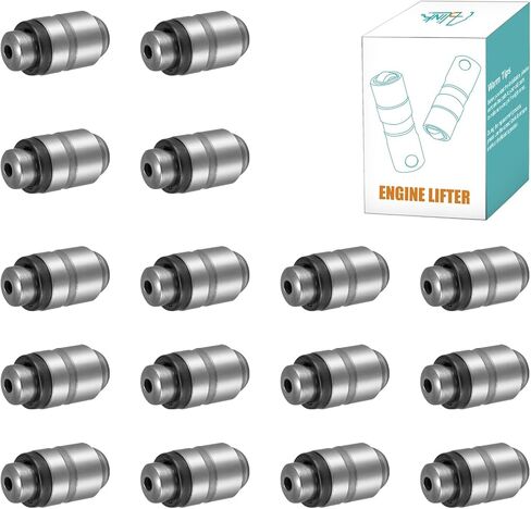 (أجزاء OEM) 16 PCS HT-6000 مصاعد هيدروليكي صمامات محرك الصمامات المفروضة السوط الملائمة لميتسوبيشي Eclipse Galant Lancer ، دودج ستراتوس ، قمة النسر ، بليموث كولت 2.0L 2.4L L4 4G64 in Kuwait