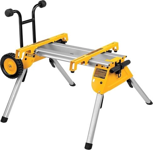 DEWALT Table Saw for Jobsite, Compact, 8-1/4-Inch with Table Saw Stand, Mobile/Rolling (DWE7485 & DW7440RS) in Saudi Arabia