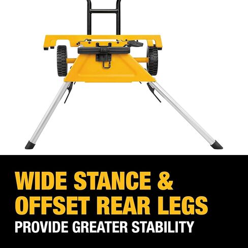 DEWALT Table Saw for Jobsite, Compact, 8-1/4-Inch with Table Saw Stand, Mobile/Rolling (DWE7485 & DW7440RS) in Saudi Arabia