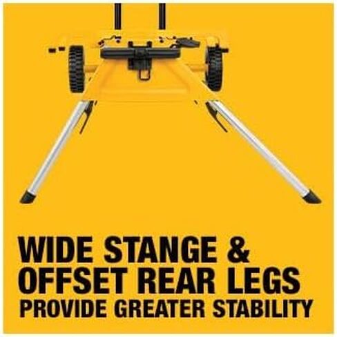 DEWALT Table Saw for Jobsite, Compact, 8-1/4-Inch with Table Saw Stand, Mobile/Rolling (DWE7485 & DW7440RS) in Saudi Arabia