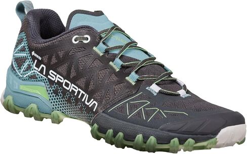 LA Sportiva Womens Bushido II GTX Trail Running Shoe ، رمادي فاتح/عنبي ، 9 in Kuwait