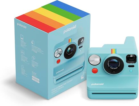 Polaroid Now + 3rd Generation I -Type Camera + Bundle - الآن + تطبيق Bluetooth يتم التحكم في كاميرا بيضاء + 16 صورة ملونة (6562) in Kuwait