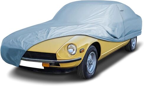 iCarCover Premium Car Cover for 1974-1978 Nissan 260Z, 280Z 2-Seater, 2+2 Heavy Duty Waterproof All-Weather Automobiles Custom Fit Indoor Outdoor UV Snow Protection Covers with Straps and Bag in Saudi Arabia