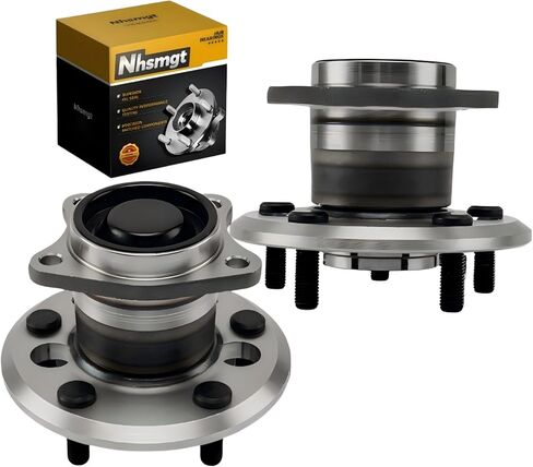 513121 Front Wheel Bearing Hub Assembly Compatible with Impala, Regal, DeVille, Grand Prix, Venture, Lesabre, Century, Rendezvous, Montana, Intrigue 5 Lug with ABS 2pcs in Saudi Arabia