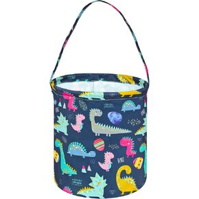 عيد الفصح سلة Easter Bunny Gift Basket Toy Storage Bucket Lightweight مع مقبض. (غنومات بيض) in Kuwait