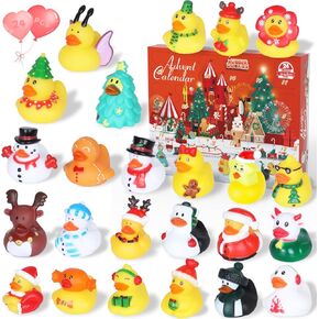 24 Pcs Jesus Rubber Ducks with 6 Color Easter Jesus Loves You Ducks for Kids Toddler Hide and Seek Religious Party Favors Baby Bath Toy Sunday School Baptism in Kuwait