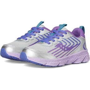 Saucony Wind 3.0 (Little Big Kid) Sneaker, Pink, 3 Wide US Unisex in Saudi Arabia