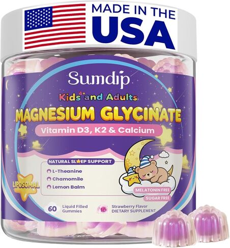 Potassium Magnesium Supplement Gummies High Absorption Potassium Citrate Magnesium Citrate, Support Leg Cramps for Men and Women 60 Gummies in Kuwait