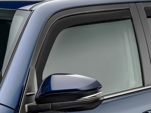 WeatherTech Custom Fit Side Window Deflectors for Toyota 4Runner - (80531IM), Front Pair - Dark Tint in Saudi Arabia