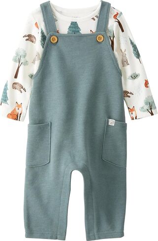 Little Planet by Carter's Baby المكون من قطعتين من القطن العضوي العام ، شامبراي ، 9 أمتار in Kuwait