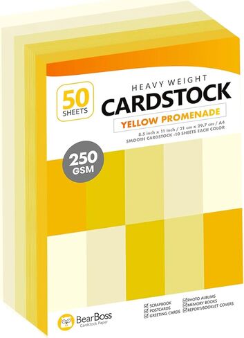 Purple Cardstock Paper, 8.5 x 11 inches, 92lb Cover, 50 Sheets, for Crafts and Card Making in Saudi Arabia