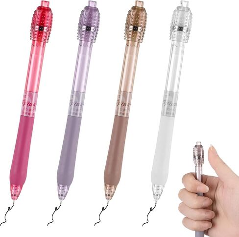8-Pack Fidget Pens, Fidget Gel Pens for Adults Anxiety Relief Black Ink 0.5mm Fine Point Ballpoint Pen Quick Dry Smooth Writing Office & School Supplies Pens in Saudi Arabia