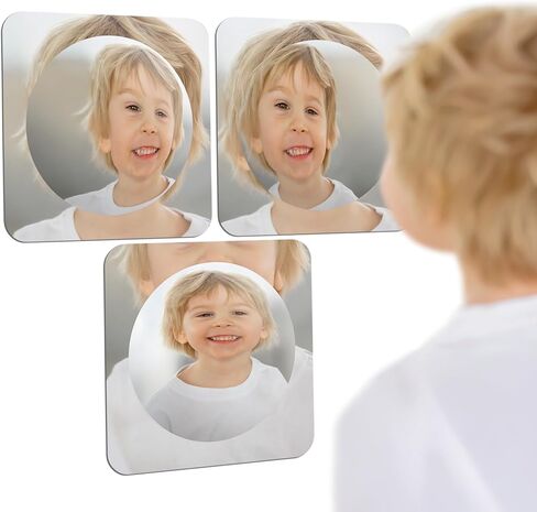 Special Supplies Sensory Bubble Wall Mirror - Interactive Acrylic Mirrors for Wall Decoration and Sensory Toys for Kids Classroom or Home - Room Decor - Engaging Visual, Tactile Stimulation in Kuwait