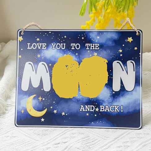 DIY Baby's First St Patricks Day Footprints Art Sign, St. Patrick's Day Craft Newborn Keepsake, Baby Footprint St Patricks Birthday Gift, Baby Milestone Announcement Photo Props, Lucky to Love You in Kuwait