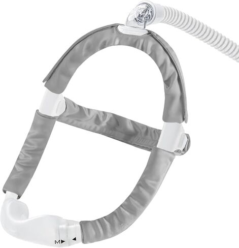 4 PCS Satin CPAP Strap Covers, Comfort CPAP Mask Cushions to Fit Dreamwear Headgear or AirFit, Silky CPAP Mask Strap Covers, Anti Wrinkle CPAP Hair Protector for Reducing Red Marks (Blue Purple) in Kuwait