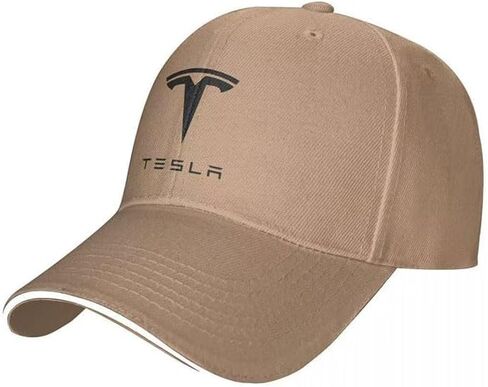 Baseball Cap for Tesla Model Y 2020-2023, Adjustable Unisex Sports Hat Breathable & Durable for Outdoor Activities & Car Enthusiasts,White in Saudi Arabia