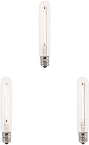 Westinghouse Lighting 5194100 3.5 وات (ما يعادل 40 وات) T6.5 لمبة إضاءة LED ذات خيوط شفافة قابلة للتعتيم، قاعدة متوسطة in Kuwait