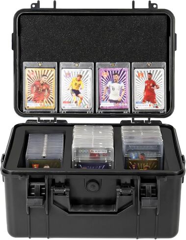 Graded Card Case - IP67 Waterproof Storage Box for 40+ PSA, CSG, BGS, SGC Graded Sports Trading Cards in Kuwait