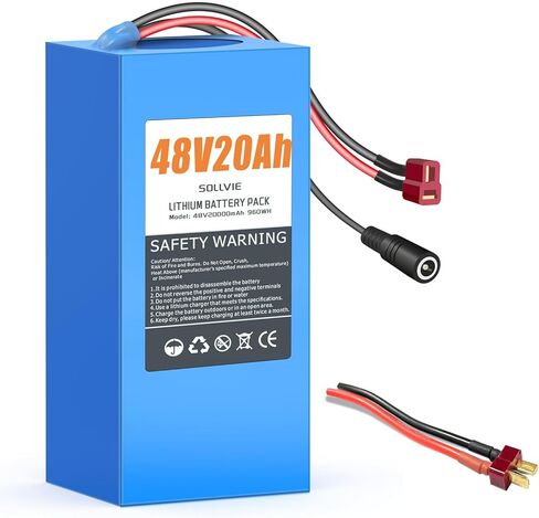 36V Lithium Ebike Battery 8Ah Rechargeable with 25A BMS, Compatible with Jetson Bolt pro Electric Bikes, for 100W-600W Motors E-Scooters, ATVs, Electric Dirt Bikes, Solar Storage (36V8Ah) in Kuwait