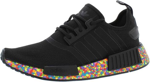 adidas Originals Girl's NMD_R1 J (Big Kid) Bliss Lilac/White/Bliss Lilac 5 Big Kid M in Saudi Arabia