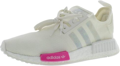 adidas Originals Girl's NMD_R1 J (Big Kid) Bliss Lilac/White/Bliss Lilac 5 Big Kid M in Saudi Arabia