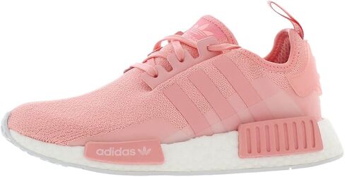 adidas Originals Girl's NMD_R1 J (Big Kid) Bliss Lilac/White/Bliss Lilac 5 Big Kid M in Saudi Arabia