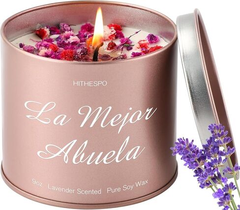 هدايا عيد ميلاد للأخوات ، هدايا الأخوات من الأخ الشقيق ، أخت إلى أخت هدية عيد الميلاد ldeas ، 9oz لافندر شمعة شكر الشكر in Kuwait