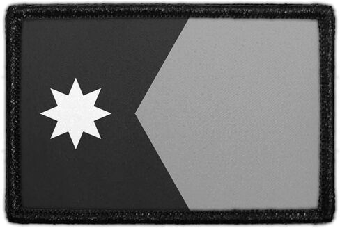 Minnesota State Flag - Color Morale Patch | Hook and Loop Attach for Hats, Jeans, Vest, Coat | 2x3 in | by Pull Patch in Saudi Arabia