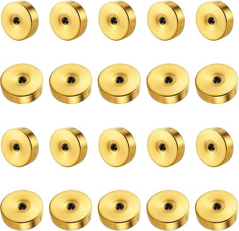 20 Pcs Stainless Steel Earring Backs, 2mm Flat Earrings Back for Stud, Screw on Earrings Back Replacements for Women Men Dainty Push Pin Cartilage Earring (0.8mm Hole) in Kuwait