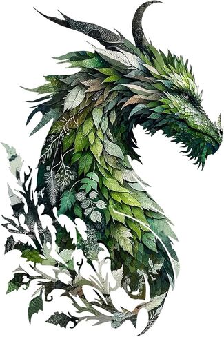 Dragon Metal Wall Art Decor Medieval Decorations Fantasy Decorations for Beach Room Bedroom Office Decor Decor for Men Dragon Lover's Gifts (14.2 in × 11.4 باللون الأسود） in Kuwait