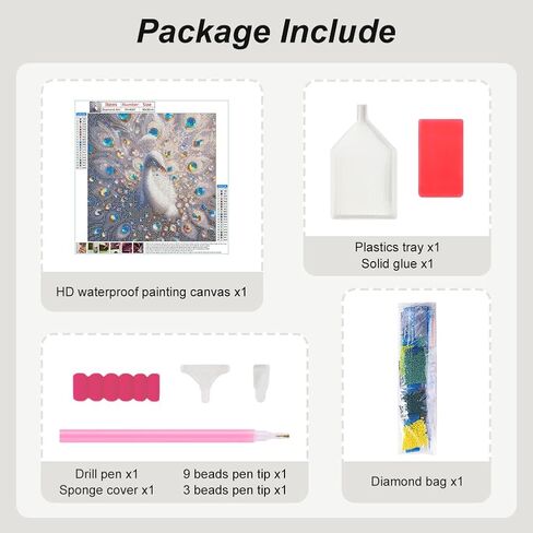 FHBUBPUP 5D Diamond Painting Kits for Adults, Cardinal Diamond Art Kits for Beginners - DIY Full Drill Round Diamond Dot Gem Art, Craft Gift Suitable for Home Wall Decoration 12×12Inch in Saudi Arabia