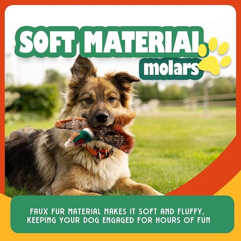 كل ذلك بالنسبة لـ PAWS Classic Pheasant Pet Toys ، Small in Kuwait