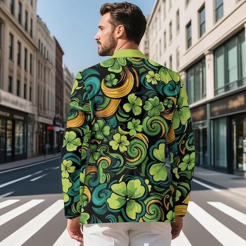 الرجال المريحين للرجال يرتدون السترات الطويلة الأكمام السترة مع جيوب معطف متماسك للرياضة خفيفة الوزن للعمل ، الحفلة in Kuwait