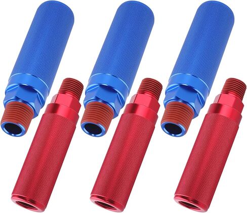 KOOTANS Glad Hand Handles Anodized Aluminum Gladhand Grips Glad Hand Extension Handle Set Red Blue for Truck and Trailers Easier Coupleling in Saudi Arabia