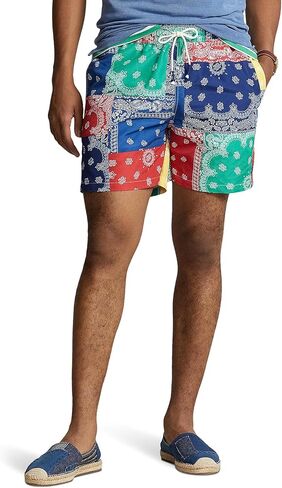 Polo Ralph Lauren 5.75-Inch Traveler Classic Swim Trunk in Cruise Green - Mens Size Large - Polo Bathing Suit with Embroidered Pony in Saudi Arabia