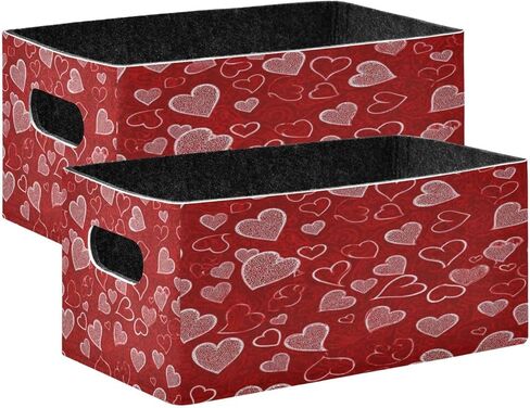 Kcldeci Rose Gold Leopard Collapsible Storage Bins, 2 Pack Foldable Storage Baskets for Organizing, Sturdy & Portable, Pink in Kuwait