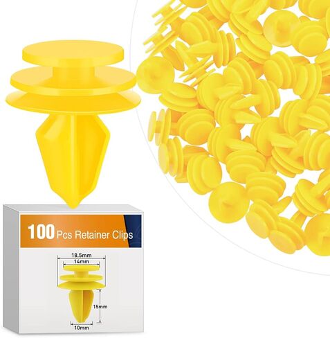 GOOACC 30pcs Emblem Grommet Clip Kit Retainer Plate Ornament Reflector Spoiler Grommet for BMW Most Models Replaces 51-14-1-807-495 51-14-1-902-279 51-14-8-209-932 in Kuwait