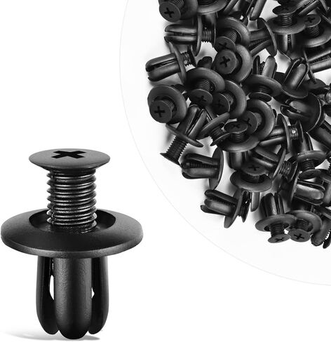 GOOACC 30pcs Emblem Grommet Clip Kit Retainer Plate Ornament Reflector Spoiler Grommet for BMW Most Models Replaces 51-14-1-807-495 51-14-1-902-279 51-14-8-209-932 in Kuwait
