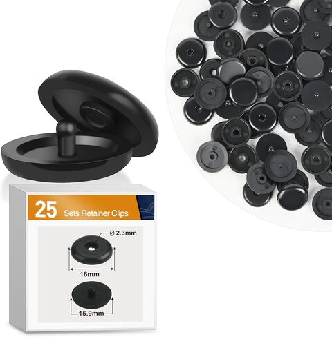 GOOACC 30pcs Emblem Grommet Clip Kit Retainer Plate Ornament Reflector Spoiler Grommet for BMW Most Models Replaces 51-14-1-807-495 51-14-1-902-279 51-14-8-209-932 in Kuwait