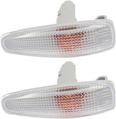 KarParts360 For Mitsubishi Outlander 2007 08 09 10 11 12 2013 Side Marker Light Driver OR Passenger Side | Single Piece | Clear Lens | CAPA Certified | Replacement For MI2570102 | 8351A001 in Saudi Arabia