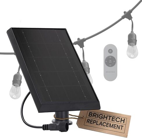 Brightech Ambience Pro Replacement Solar Panel - Compatible Only with Brightech Filament Solar Powered Outdoor String Lights - 1 Solar Panel, 4W in Kuwait